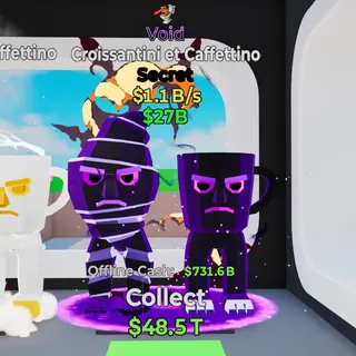 1.1B/s Void Croissantini et Caffettino w/ 1 Trait