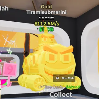 112.5M/s Gold Tiramisubmarini