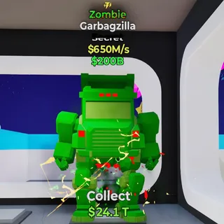 650M/s Zombie Garbagzilla w/ Lightning trait