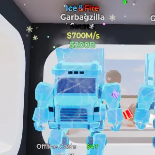 Ice & Fire Garbagzilla 700M/s