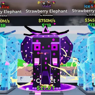 750M/s Void Strawberry Elephant w/ 4x Traits