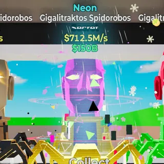 712.5M/s Neon Gigalitraktos Spiderobos