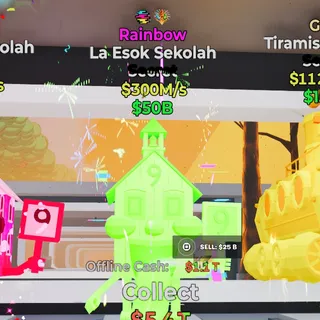 300M/s Rainbow La Esok Sekolah w/ 2 Traits