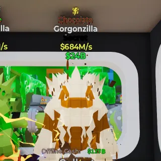 Chocolate Gorgonzilla w/ Lightning 684M/s