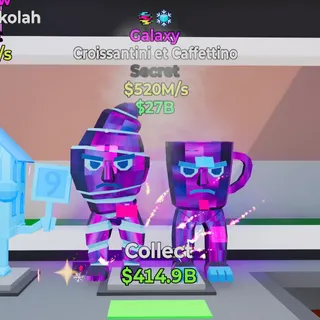 520M/s Galaxy Croissantini et Caffettino w/ 2 Traits