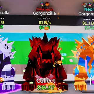 1B/s Darkness Gorgonzilla w/ 2 Traits