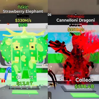 Toxic Elephant + Darkness Dragon