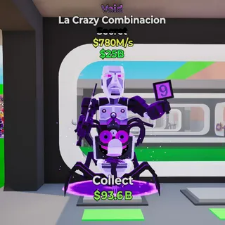 780M/s VOID La Crazy Combinacion
