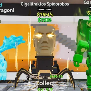 75M/s Gigalitraktos Spiderobos