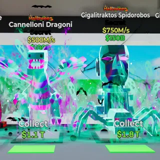 Halloween Spider & Dragon