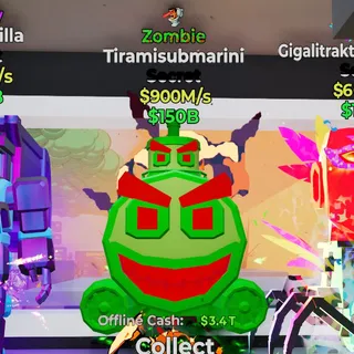 900M Zombie Tiramisubmarini w/ Trait