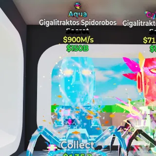 Aqua Spider glitch 900M