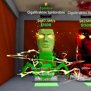 487.5M/s Zombie Spider w/ Lightning