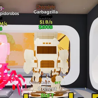 1B/s Chocolate Garbagzilla