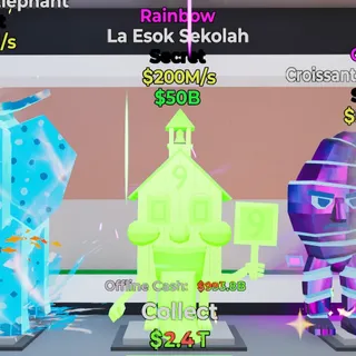 200M/s Rainbow La Esok Sekolah 