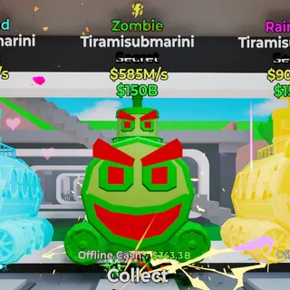 Zombie Tiramisubmarini w/ trait 585M/s