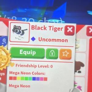 mega black tiger