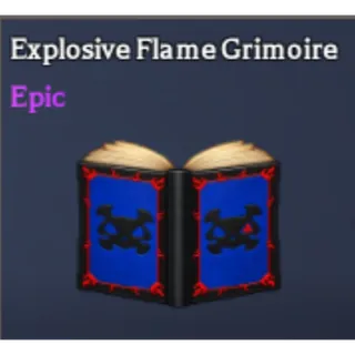 Clover Time Explosive Flame Grimoire