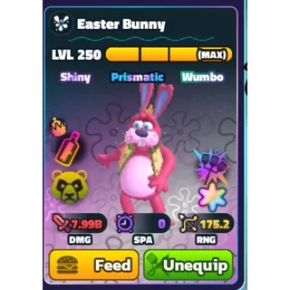 SW SS EASTER BUNNY 7.99B Damage!!