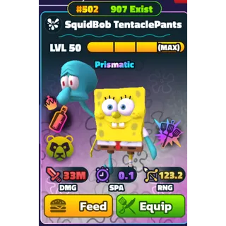 SQUIDBOB GOLD #502