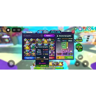 CLEAN SS SW ABRASIVE SPONGEBOB GOLD 