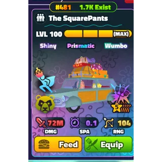 sw star 5 the squarepants GOLD SERIAL #481