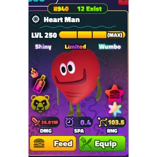 SW SS LIMITED HEART MAN GOLD #