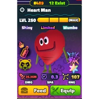 SW SS LIMITED HEART MAN #489 GOOD STATER UNIT!!!