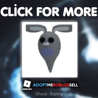 Pet Ghost Bunny Adopt Me In Game Items Gameflip - bunny adopt me roblox