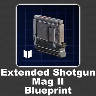 Extended Shotgun Mag II Blueprint