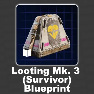 Looting Mk. 3 (Survivor) Blueprint