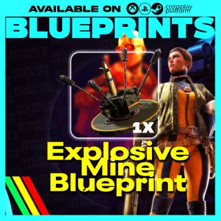 Explosive Mine Blueprint| Arc Raiders