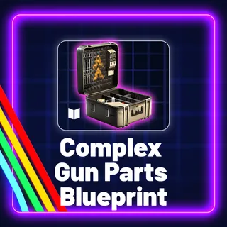 Complex Gun Parts Blueprint