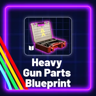 Heavy Gun Parts Blueprint