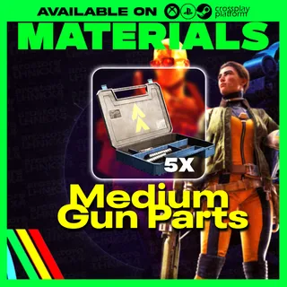 Medium Gun Parts 5x