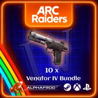 ARC RAIDERS - 10x VENATOR IV 130/130 FULL DURABILITY BUNDLE