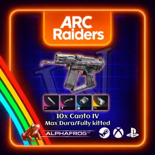 ARC RAIDERS - 10x CANTO IV MAX DURA / FULLY KITTED