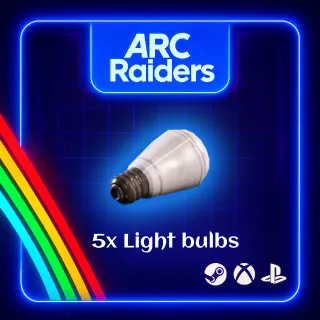 ARC RAIDERS - 5x LIGHT BULBS