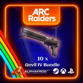 ARC RAIDERS - 10x ANVIL IV 130/130 FULL DURABILITY BUNDLE