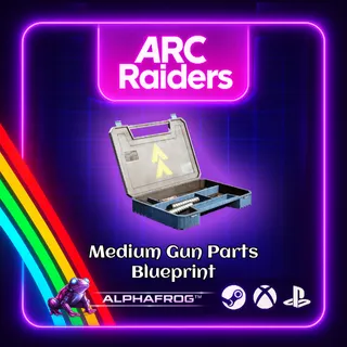 ARC RAIDERS -🔥MEDIUM GUN PARTS BLUEPRINT🔥