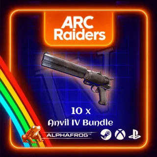 ARC RAIDERS - 10x ANVIL IV 130/130 FULL DURABILITY BUNDLE