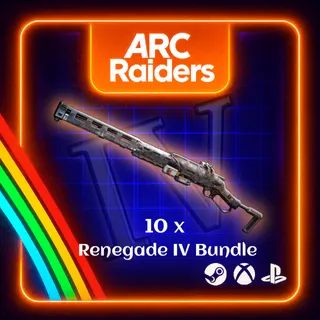 ARC RAIDERS - 10x RENEGADE IV BUNDLE