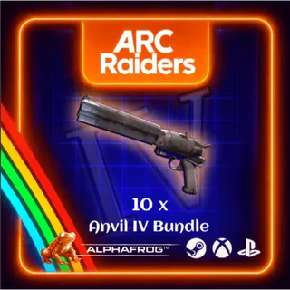 ARC RAIDERS - 10x ANVIL IV 130/130 FULL DURABILITY BUNDLE