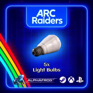 ARC RAIDERS - 5x LIGHT BULB