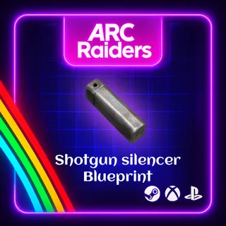 🔥SHOTGUN SILENCER BLUEPRINT🔥