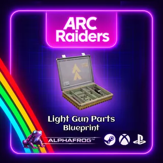 ARC RAIDERS - 🔥LIGHT GUN PARTS BLUEPRINT🔥
