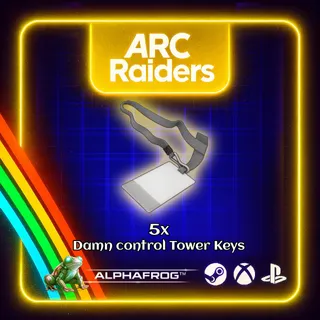 ARC RAIDERS - 5x DAM CONTROL TOWER KEYS