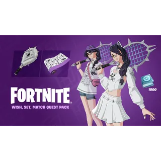 FORTNITE - WISH, SET, MATCH QUEST PACK ANY PLATFORM GLOBAL READ THE DESCRIPTION