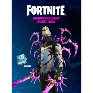 Fortnite - Graveyard Drift Quest Pack ALL PLATF0RM