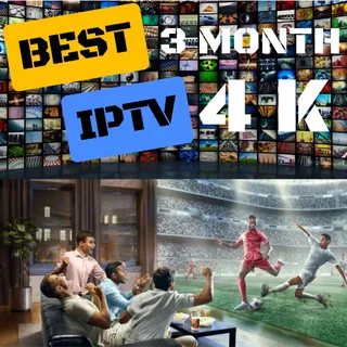 IPTV 3 Months 4K Worldwide Channels +20K Live CHANNELS +60k VODS  All Devices  